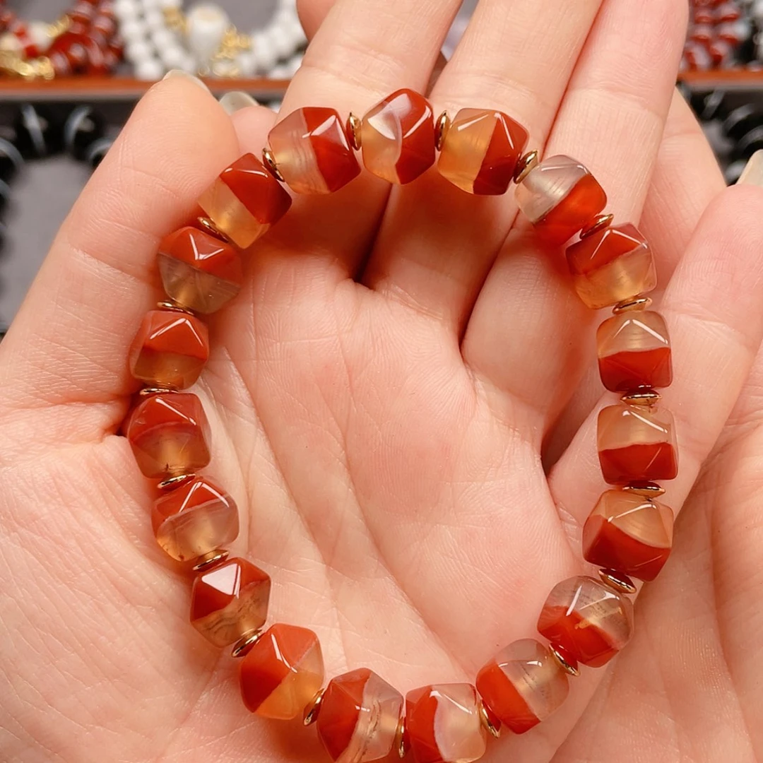 【闪购商品】玛瑙/玉髓合金珠宝半成品