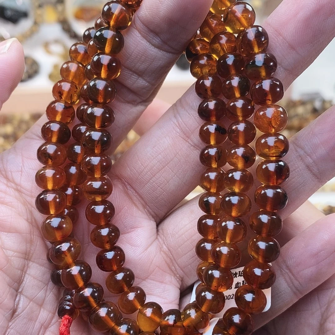 琥珀未镶嵌裸石7血