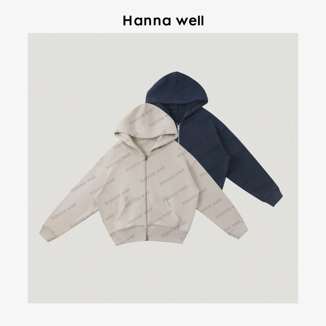 妞姐自制 “肯豆卫衣”25春 限量！定制棉双拉链连帽外套 WT5A0130