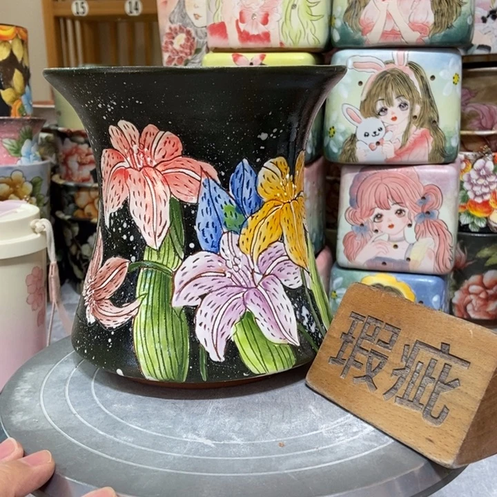 景德镇艺术手绘作品