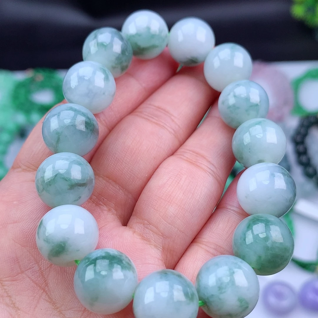 未镶嵌手链翡翠手串