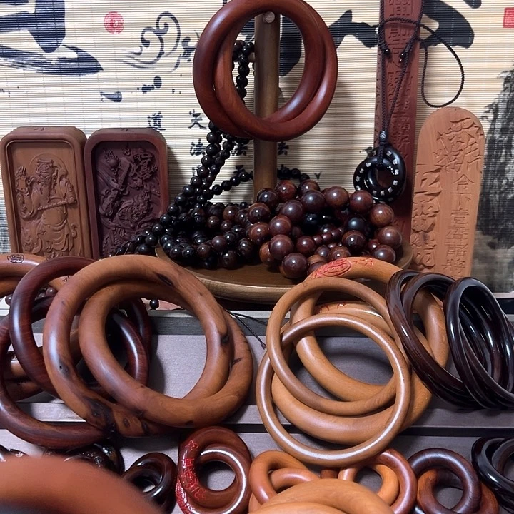 三***茗75内径枣木乾坤圈