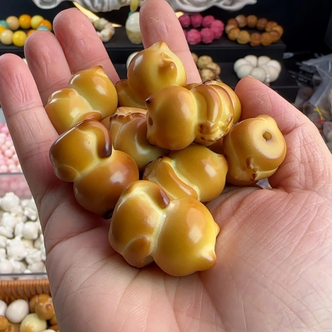 菩提根/象牙果吊坠微瑕牙果炭烤悟道3颗