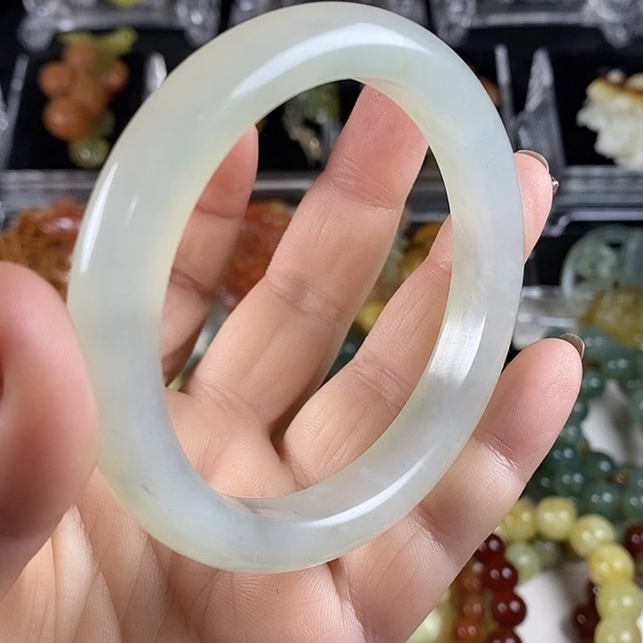 蛇纹石玉合金手镯