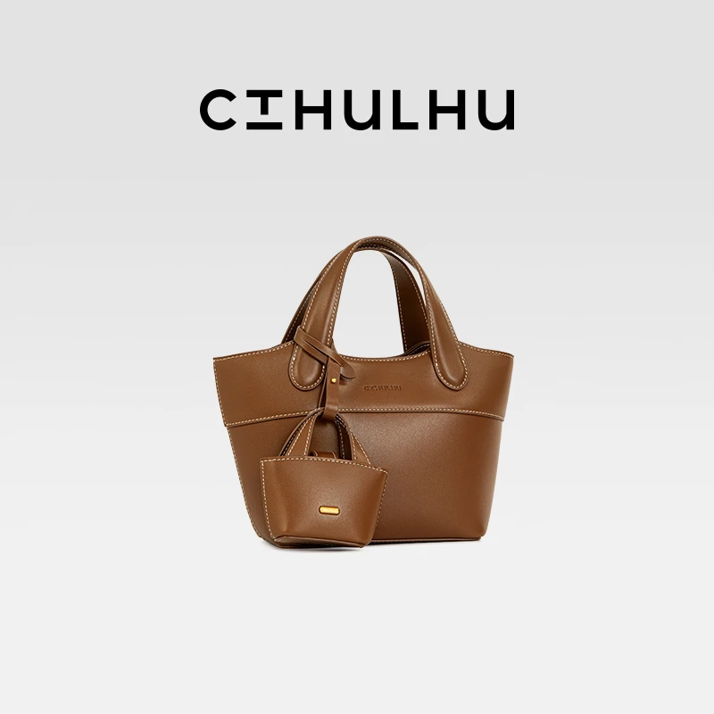 CTHULHU【摩登手提子母包】CT507B281韩国小众品牌经典时尚特色包XS
