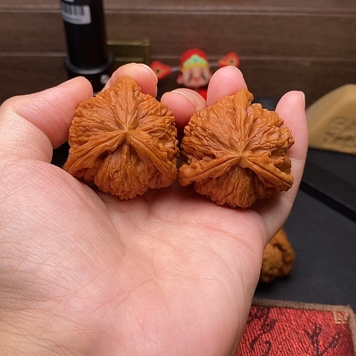 程***把件文玩核桃白奔