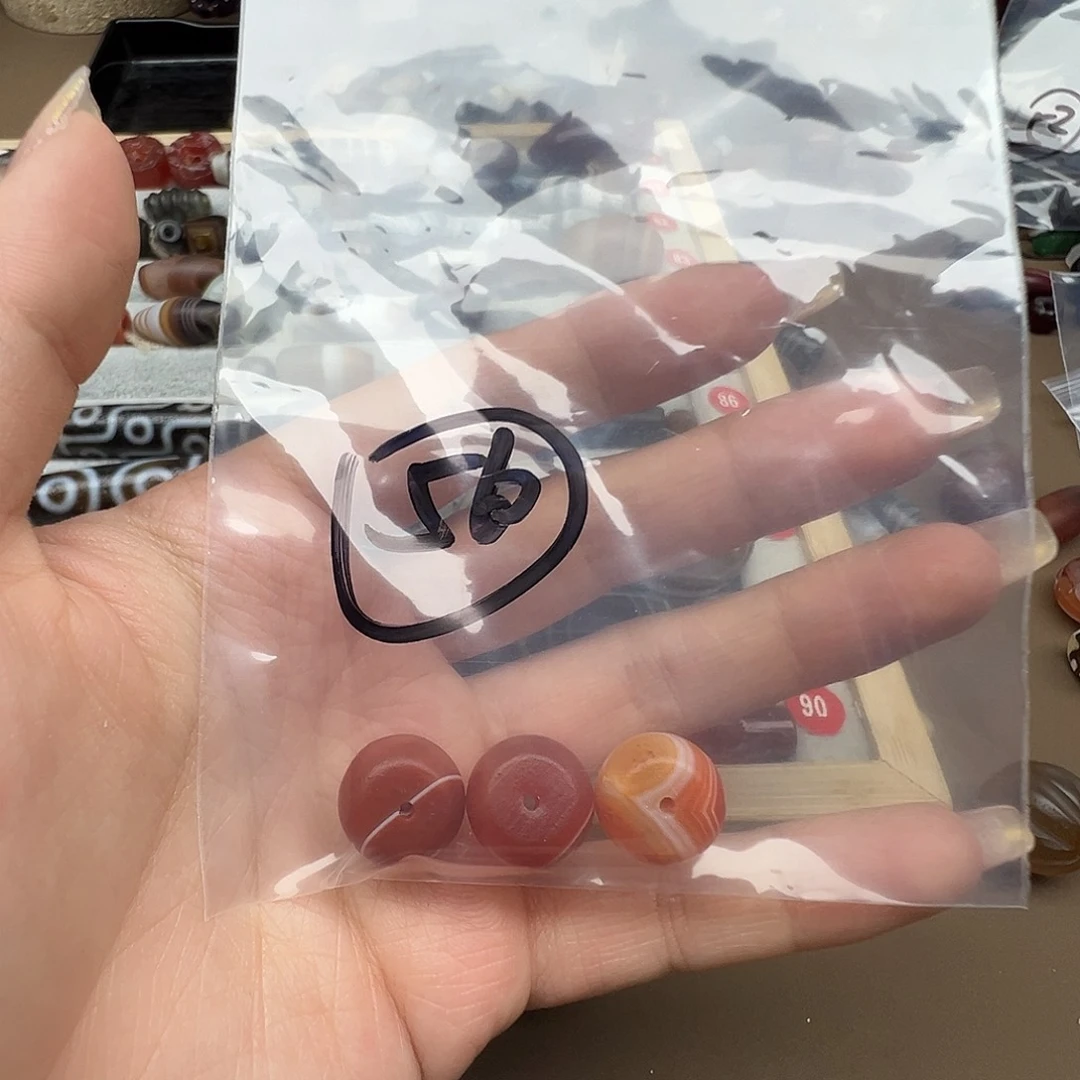 未镶嵌玛瑙/玉髓珠宝半成品