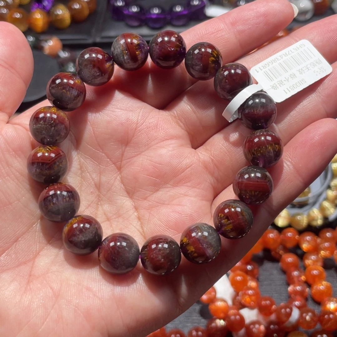 未镶嵌水晶手链极光12mm左右