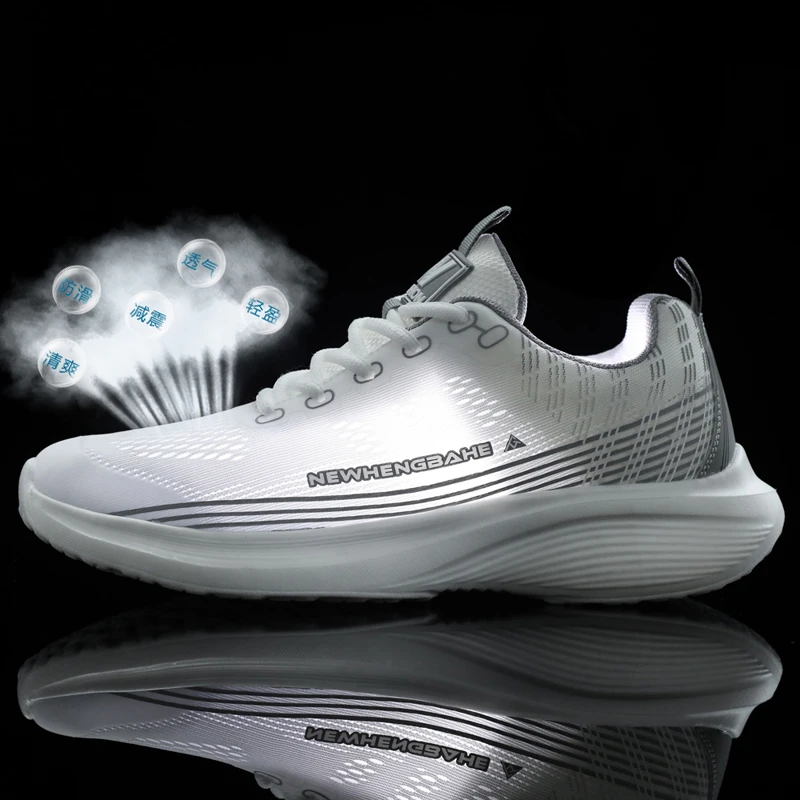 情侣缓震EVA跑道防滑跑步鞋男款夏季透气男鞋