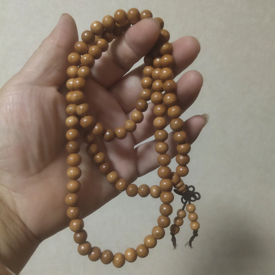 0.8公分直径桃木长串