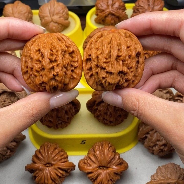 吊坠文玩核桃虎头43