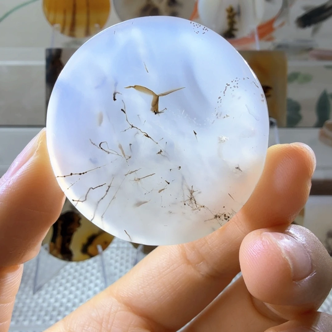 玛瑙/玉髓未镶嵌吊坠(不含链)18