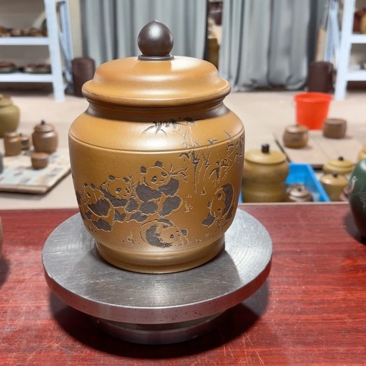 紫砂茶叶罐。。。。。。。。