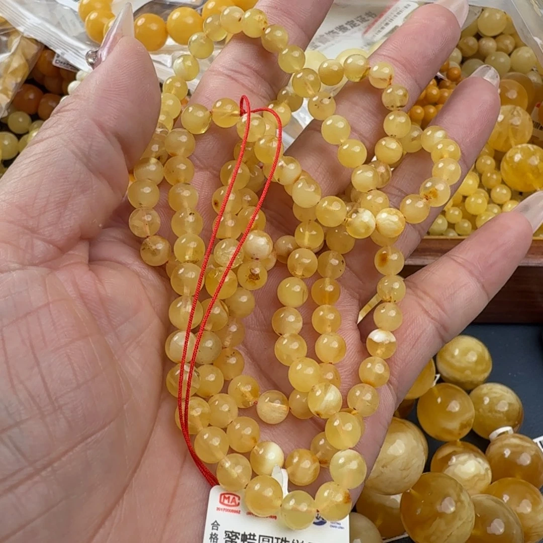 琥珀未镶嵌珠宝奇石