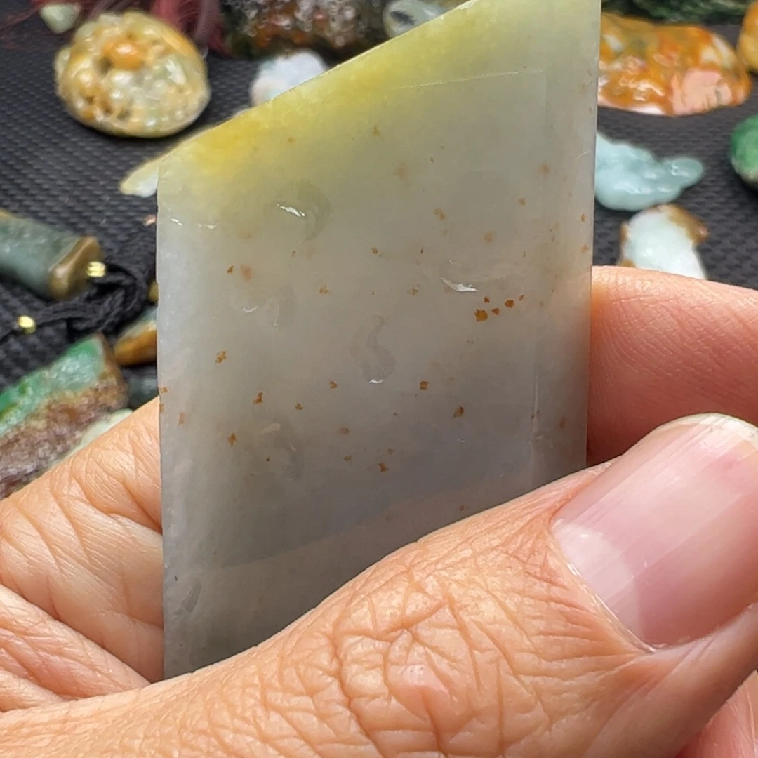 香***二翡翠裸石缅甸翡翠
