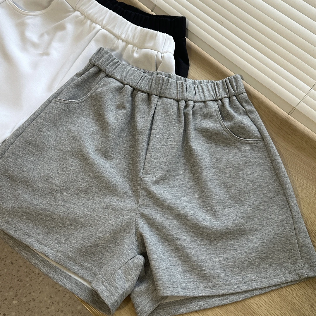 嘎子布·A字短裤！自制抗皱抗起球超舒服凉感液氨棉三分裤显瘦遮胯