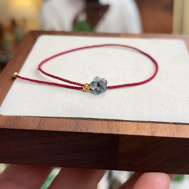 翡翠未镶嵌手链天然A货翡翠有钱花