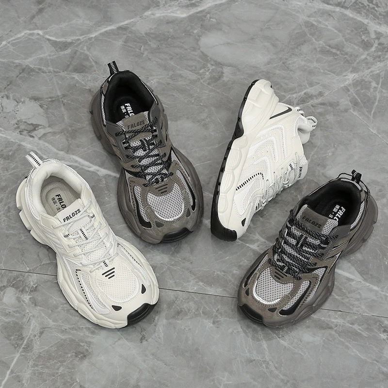 夏季透气老爹鞋百搭增高男女运动休闲鞋