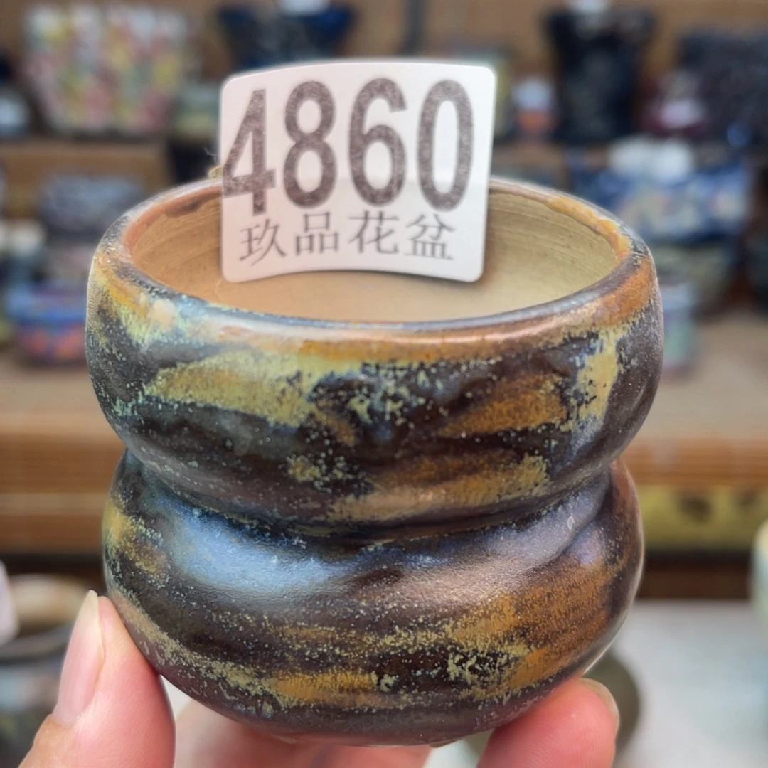 景德镇陶瓷手工花盆默认瑕疵