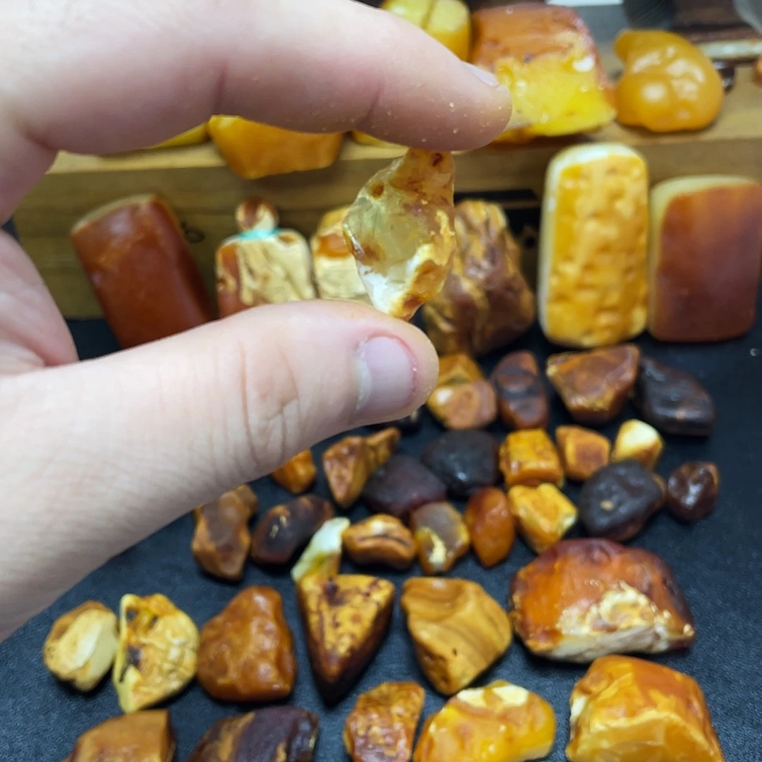 定制琥珀未镶嵌定制