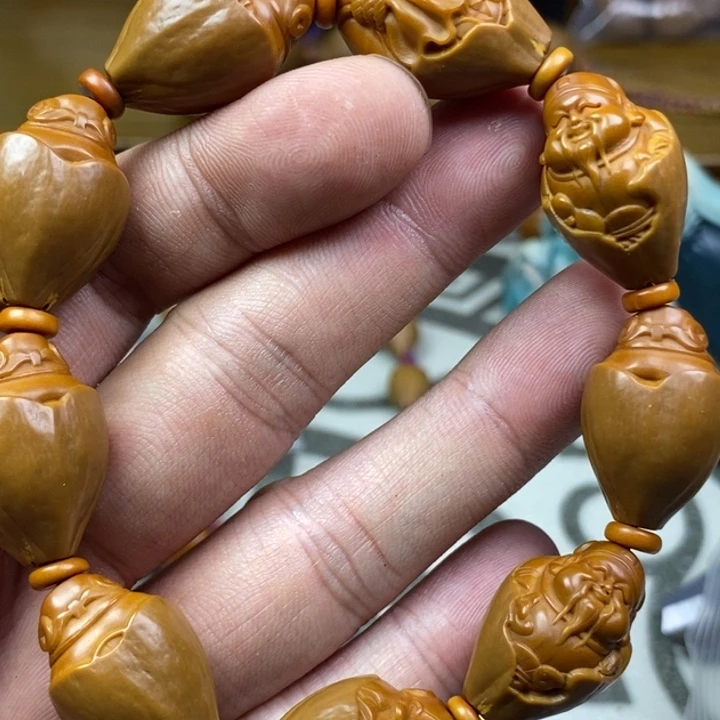 橄榄核手串/手链橄榄核雕工艺手串