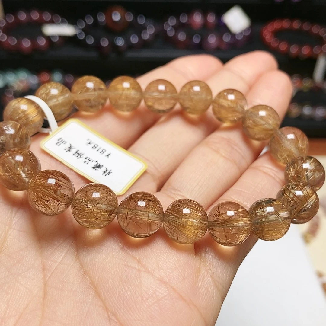 水晶手串未镶嵌发晶10