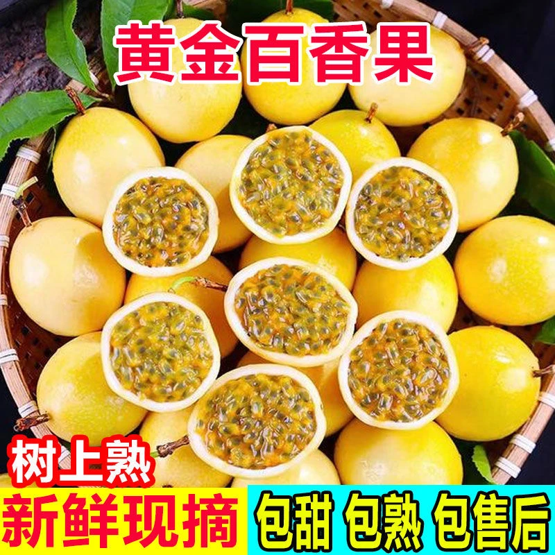 【S级大果】正宗广西黄金百香果新鲜应季现摘现发孕妇纯甜水果