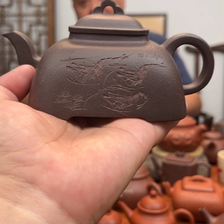 孤菱紫泥手工制作