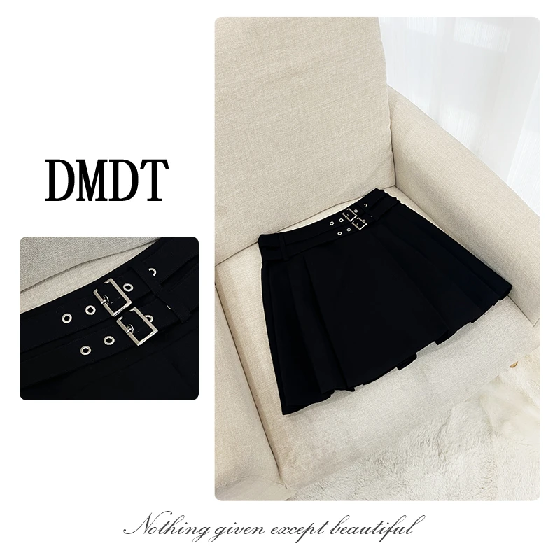 【DMDT潮牌】2025新品 “高阶时髦”高腰显腿长显瘦百褶裙A26538X