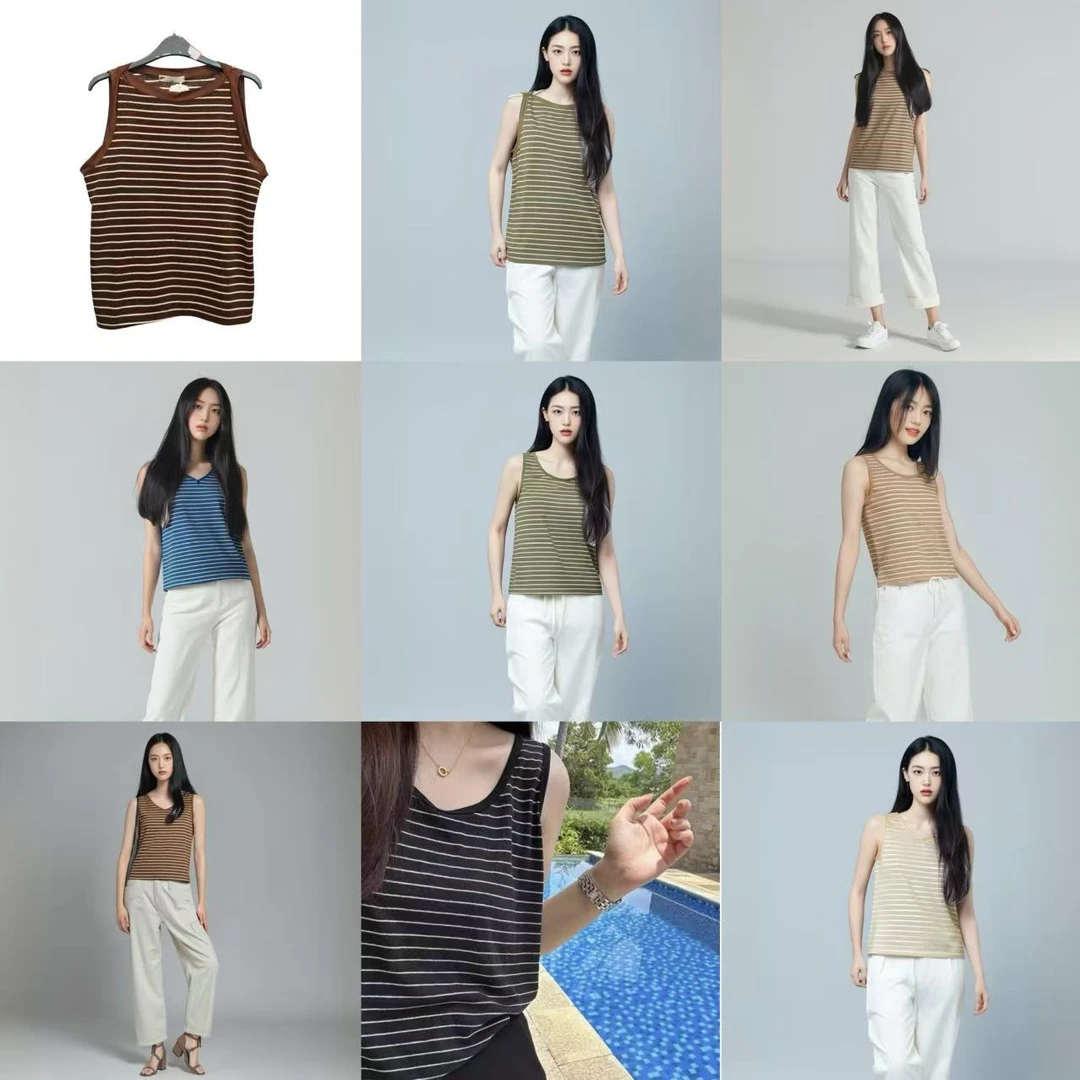 8042-条纹背心（颜色款式任意）