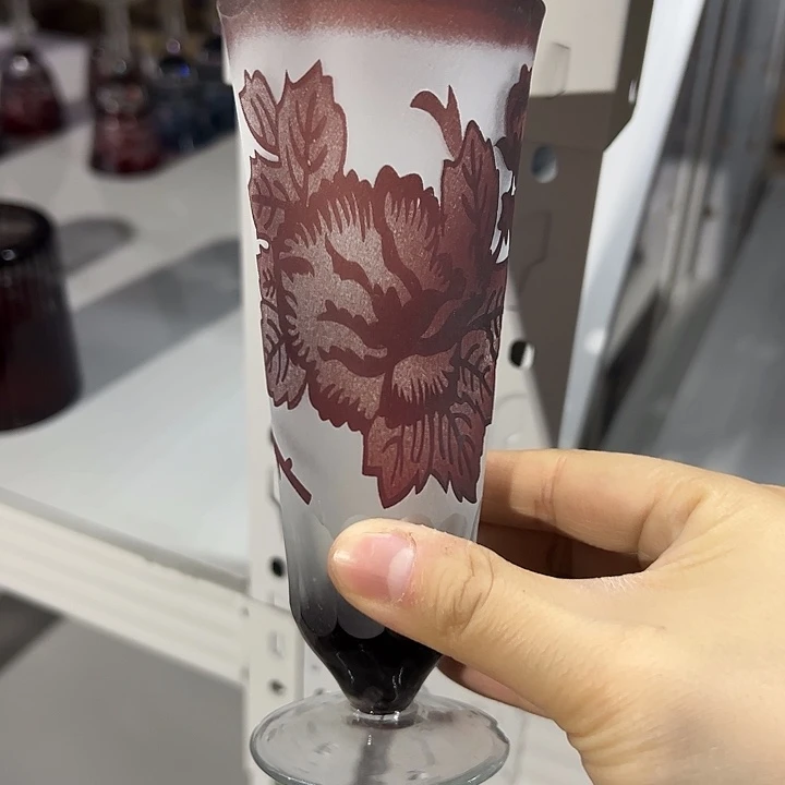 水晶玻璃手柄款微瑕一个