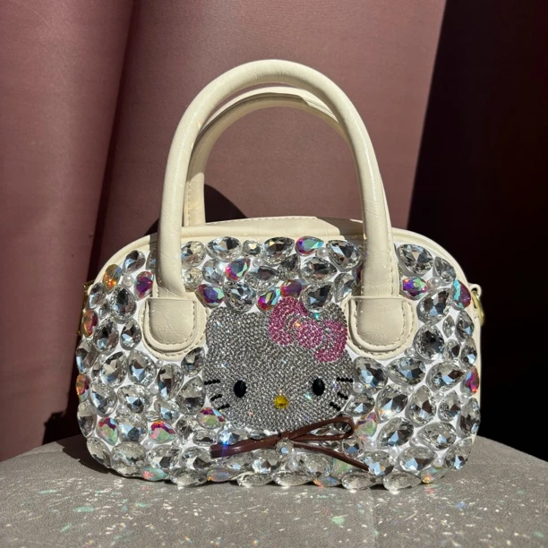 M   0048   DIY定制重工可手提斜挎潮流手机包个性百搭时尚