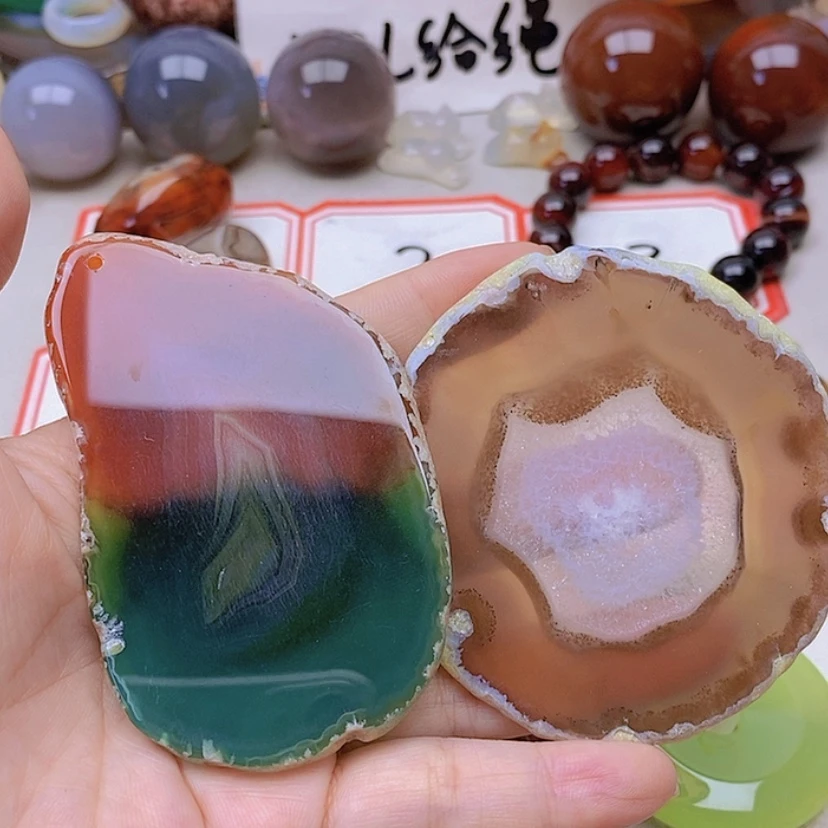 【闪购商品】未镶嵌玛瑙/玉髓珠宝半成品旅*