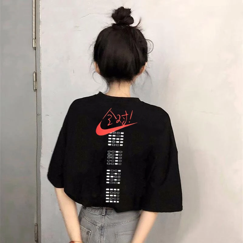 NIKE耐克满分全对T恤官方正品短袖女款中考高考专用新款考试半袖