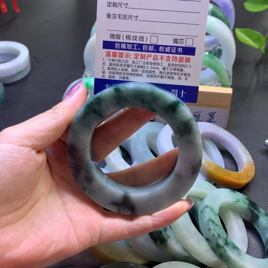 未镶嵌翡翠定制翡翠用****5