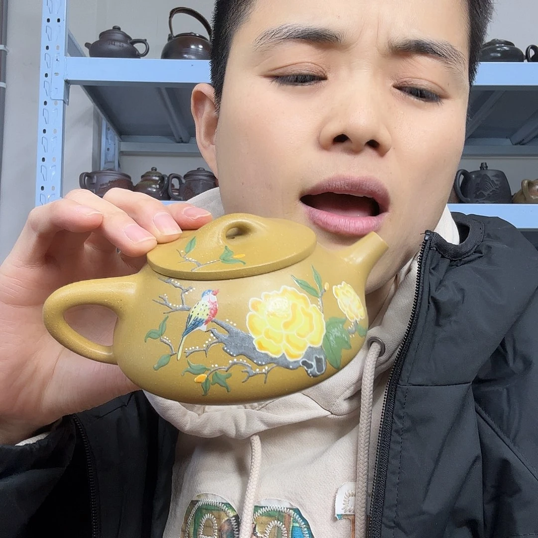 茶壶紫砂民间手艺人全手工制作