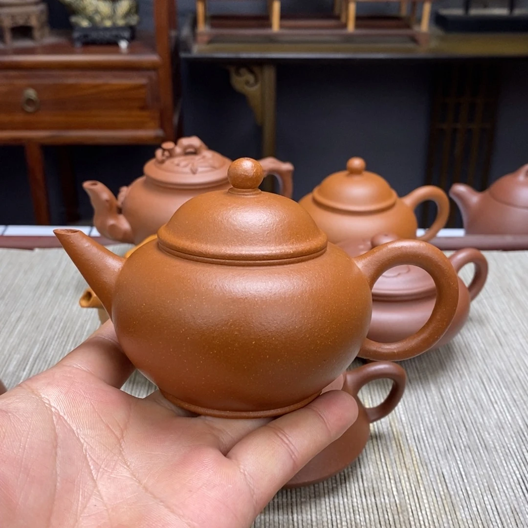 紫泥茶壶微瑕容量200