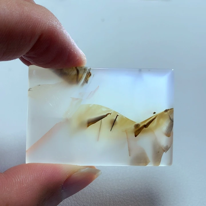 玛瑙/玉髓颈饰未镶嵌心**旧