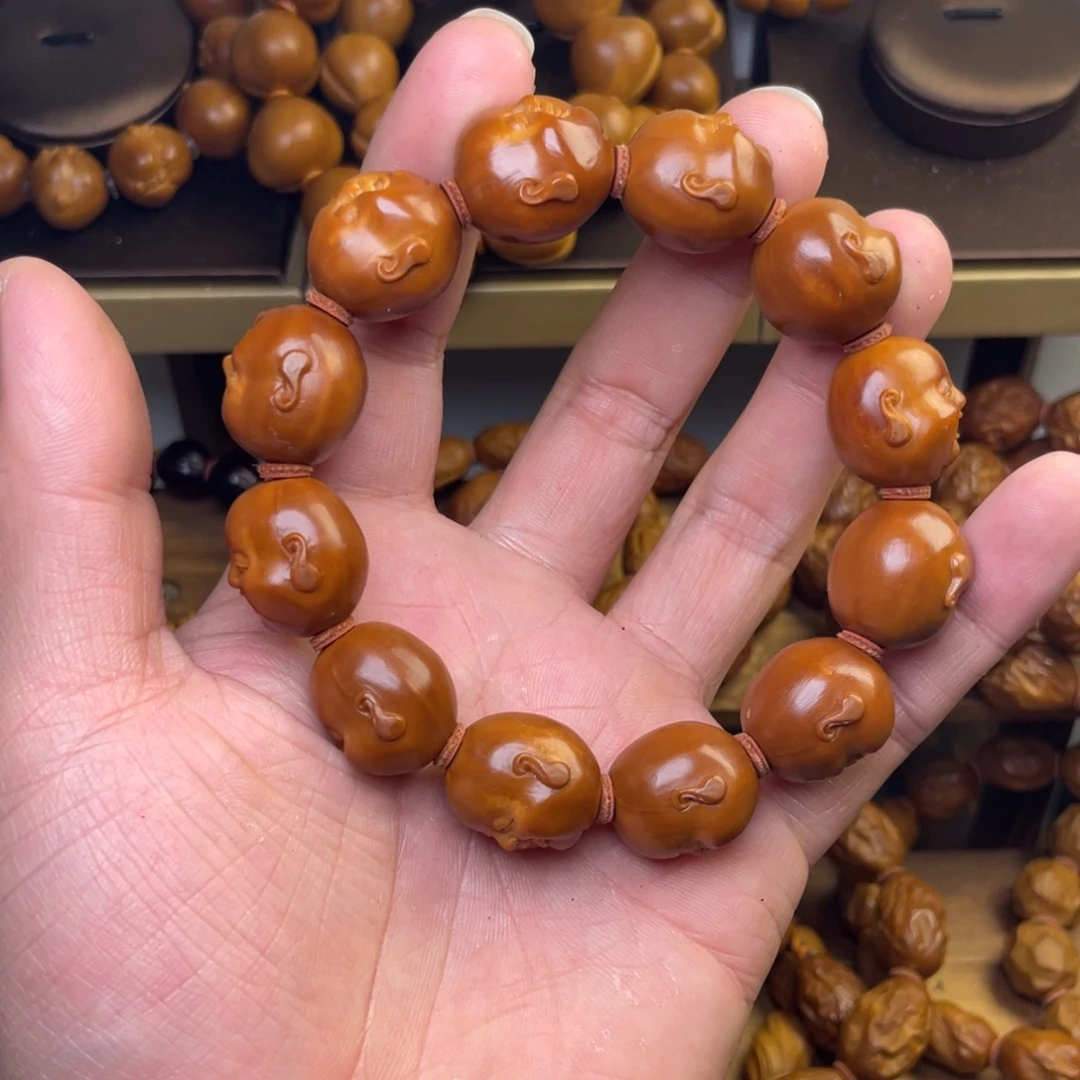 橄榄核手串/手链1.9铁核十分开心