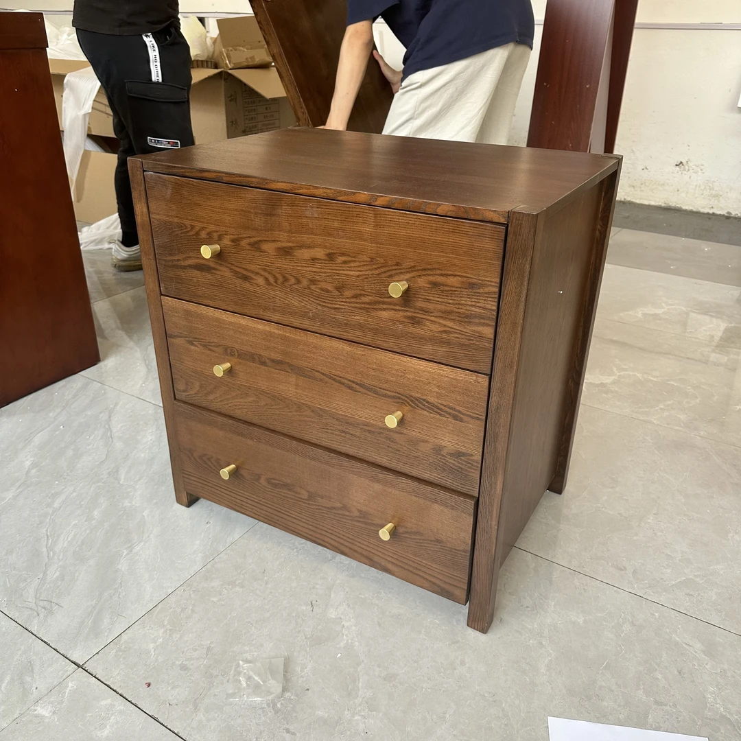 【外贸尾单】全实木斗柜储物柜收纳柜