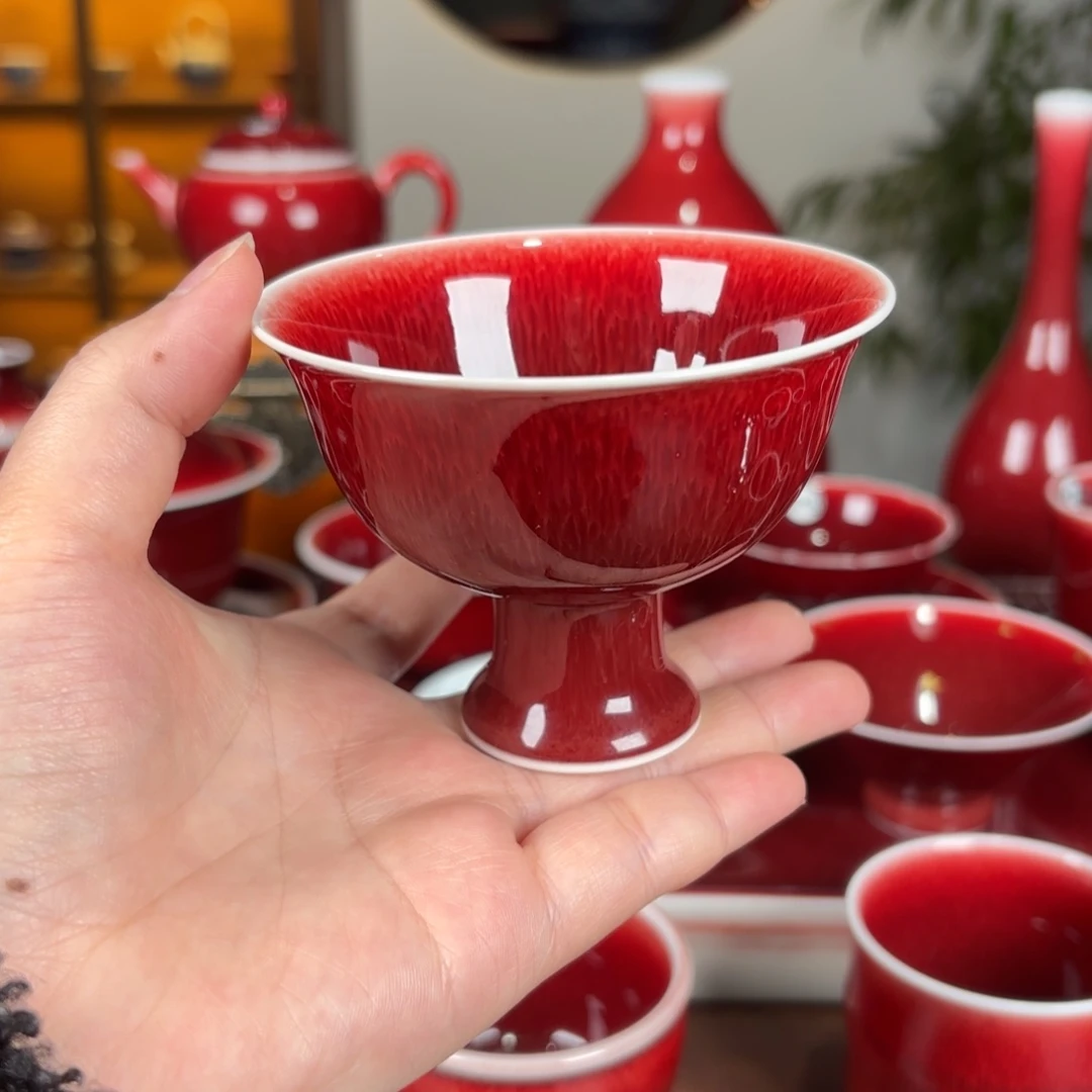 杯子景德镇高温原矿釉