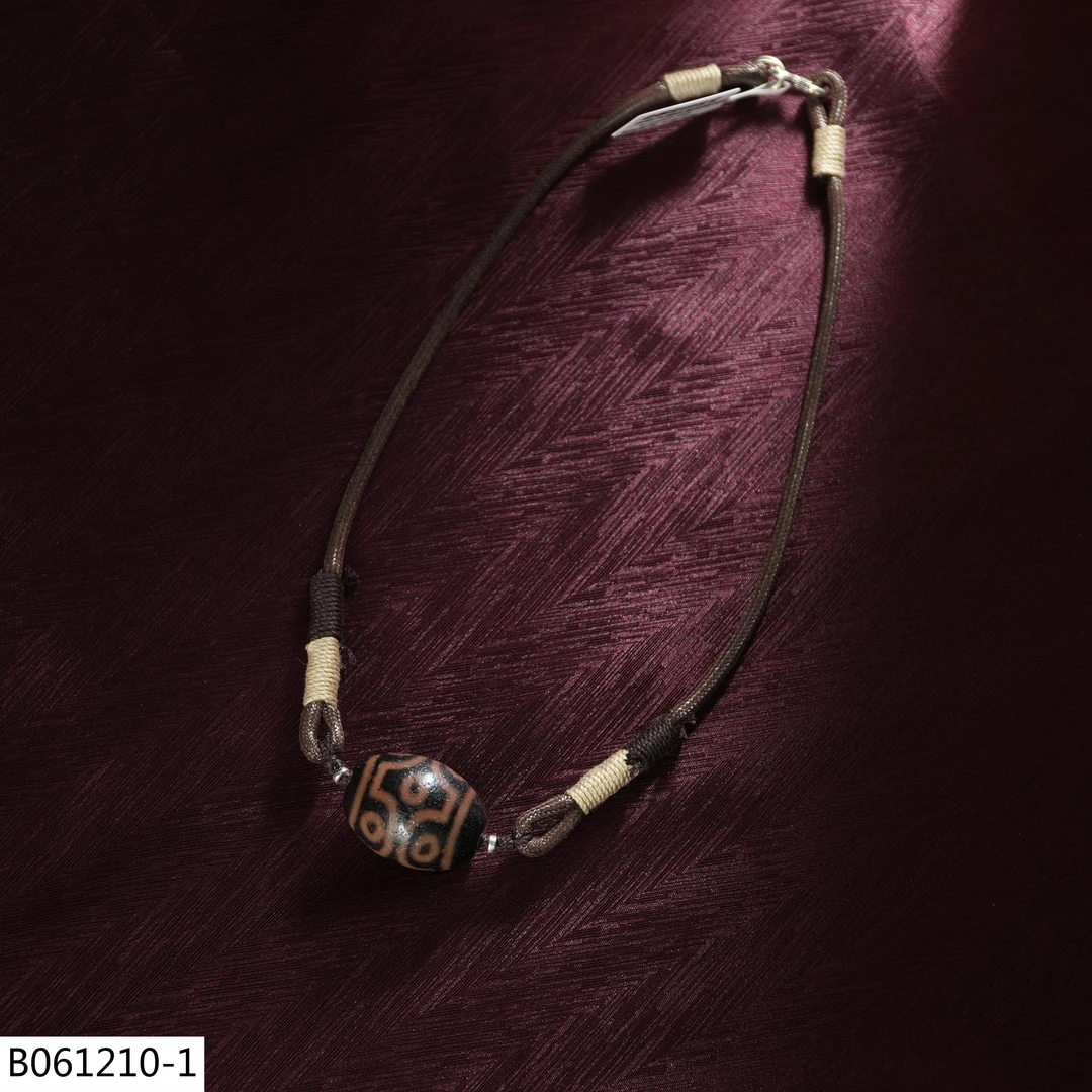 【老掌柜】象雄达洛玛瑙项链/B061210