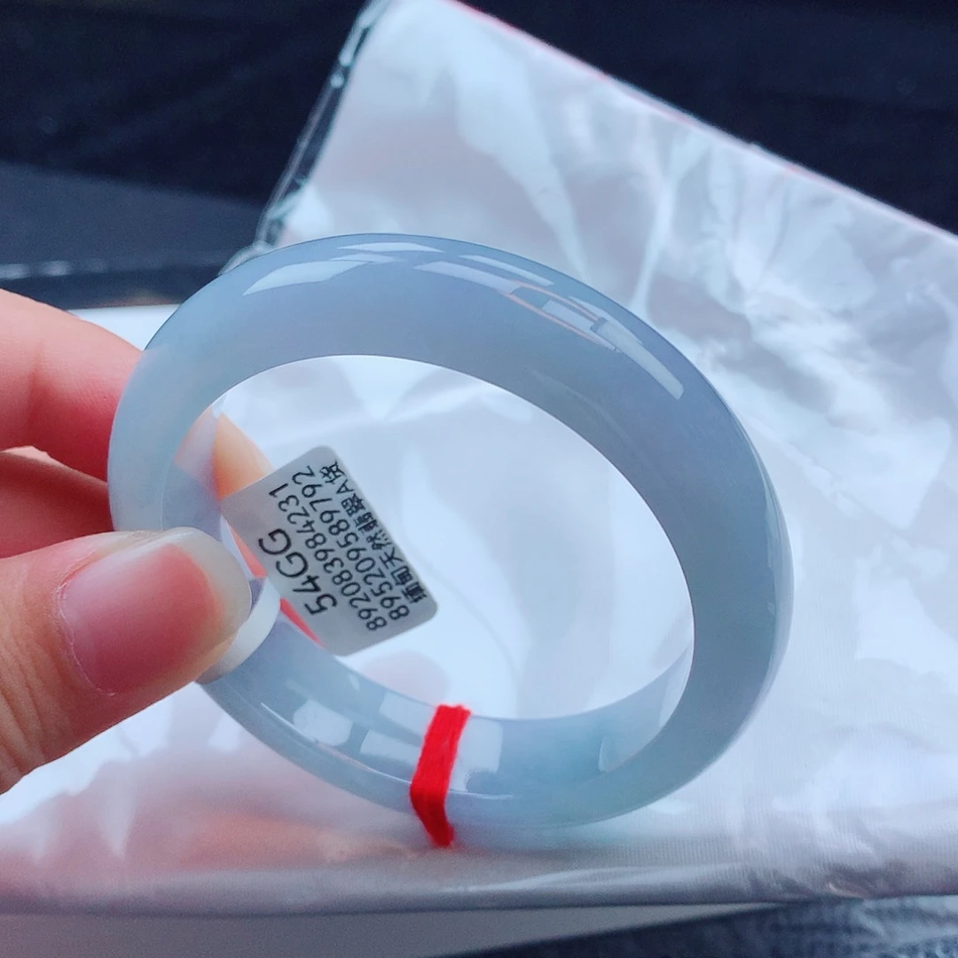 翡翠手镯未镶嵌天然缅甸翡翠A货手镯