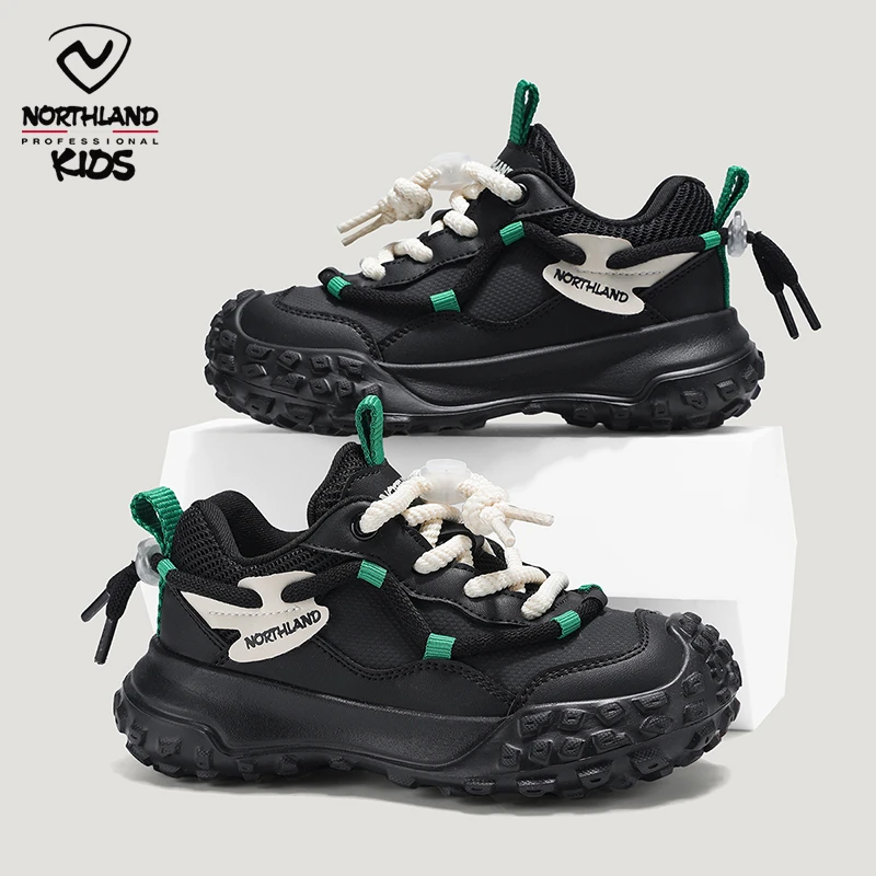 男童鞋2024春秋季新款防滑透气儿童老爹鞋学生黑色跑步鞋子3203