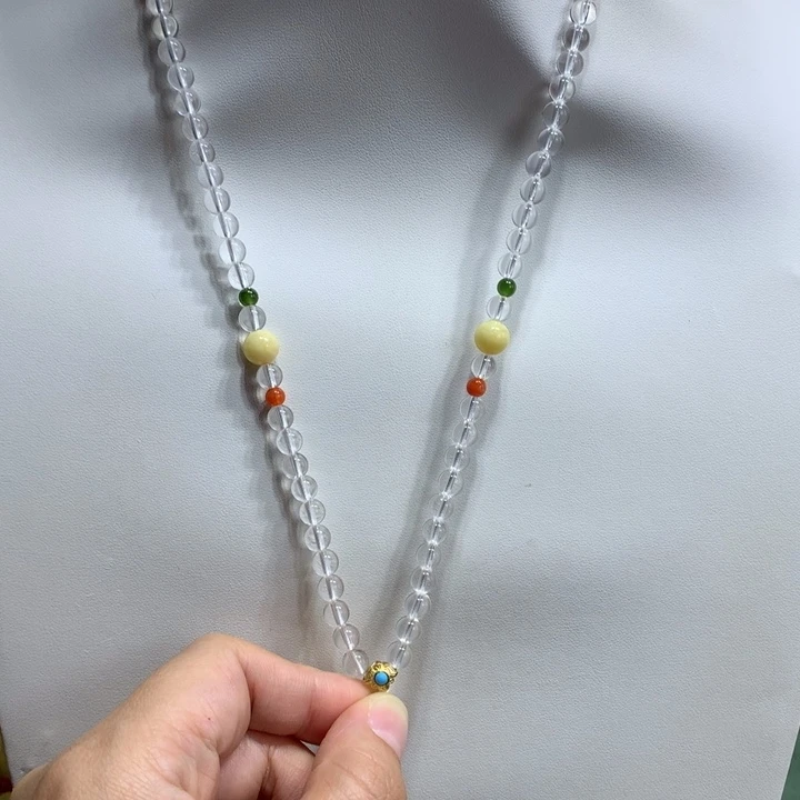 项链水晶未镶嵌5.5mm