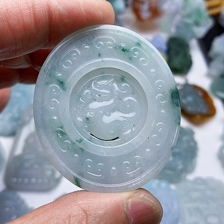 定制翡翠未镶嵌时来运转