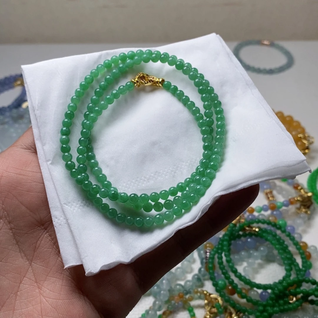 定制翡翠未镶嵌缅甸翡翠a货卡4.2