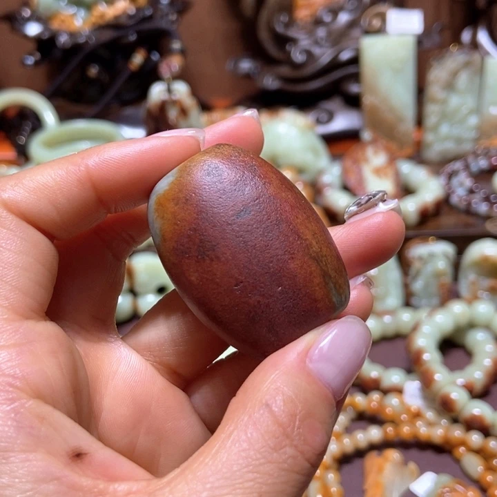 岫岩河磨玉（透闪石质玉）未镶嵌挂件