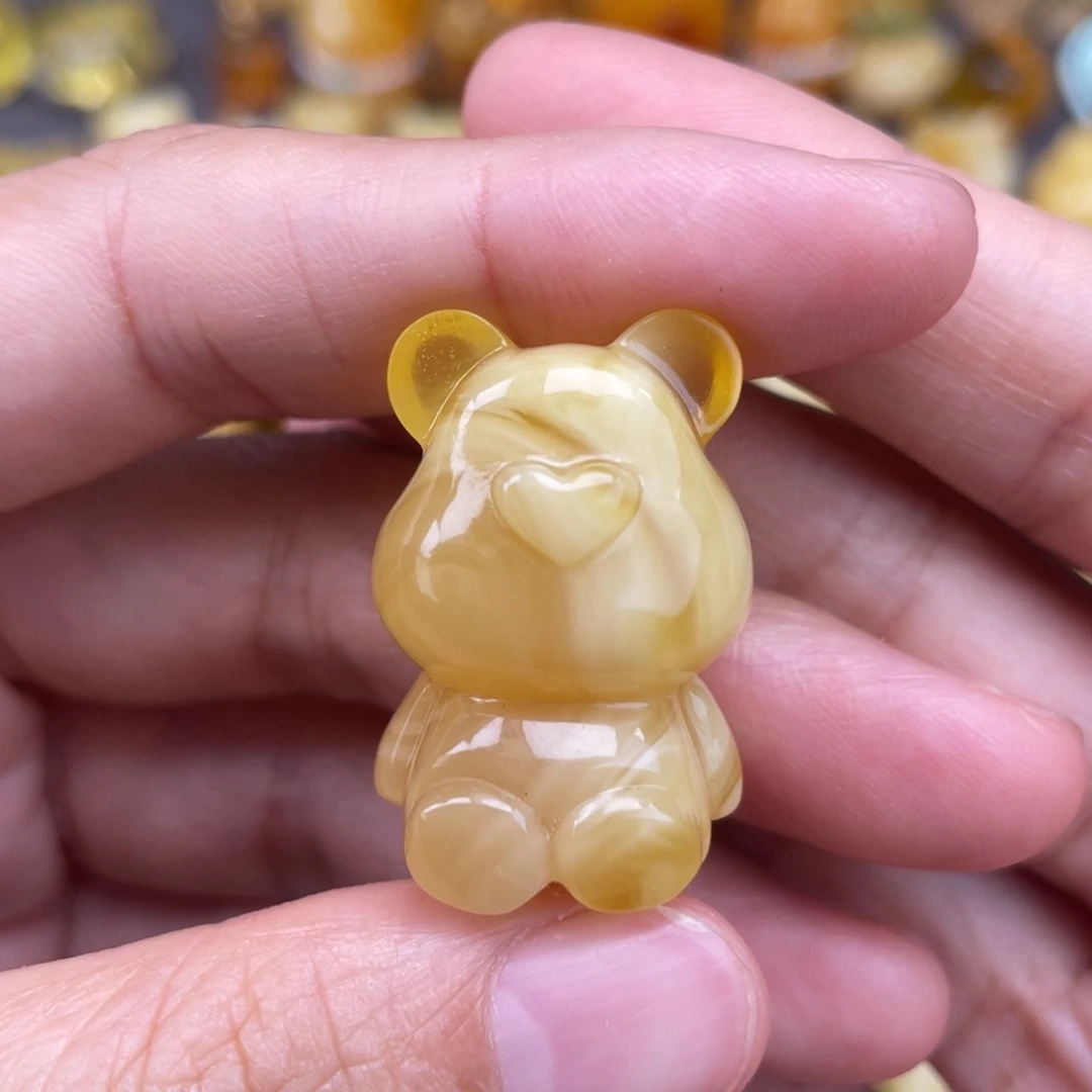 裸石琥珀未镶嵌蜜蜡