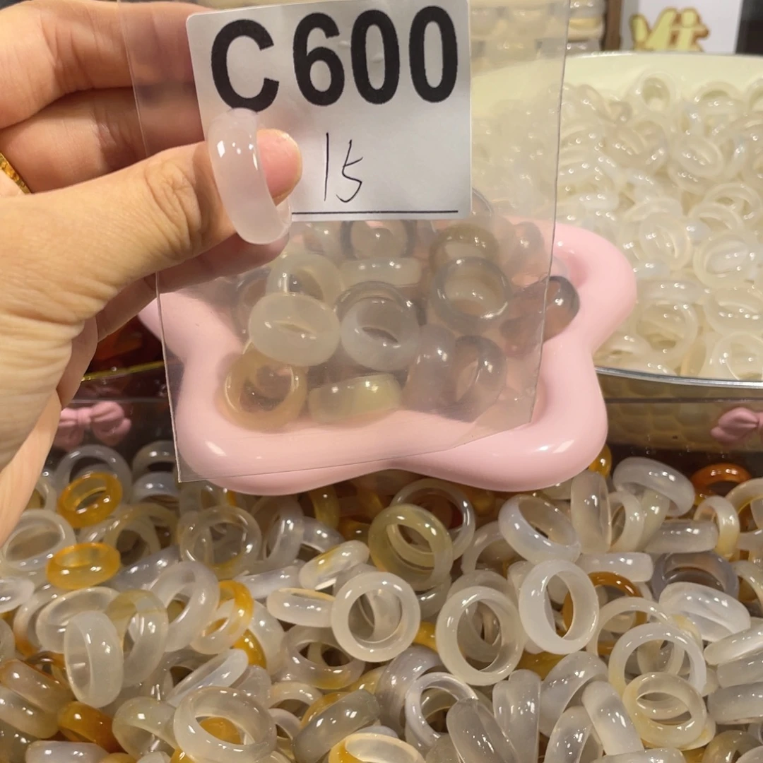 未镶嵌戒指玛瑙/玉髓600
